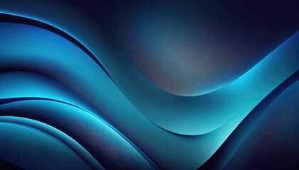 Obraz premium Abstract modern wave line minimal clean background, blue theme, AI generated