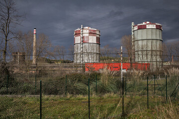 factory in Avilés where steel is produced thanks to coke batteries, in Asturias. Originally it was...