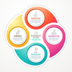 infographic template background