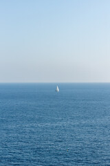 Fototapeta premium Sailboat in the sea
