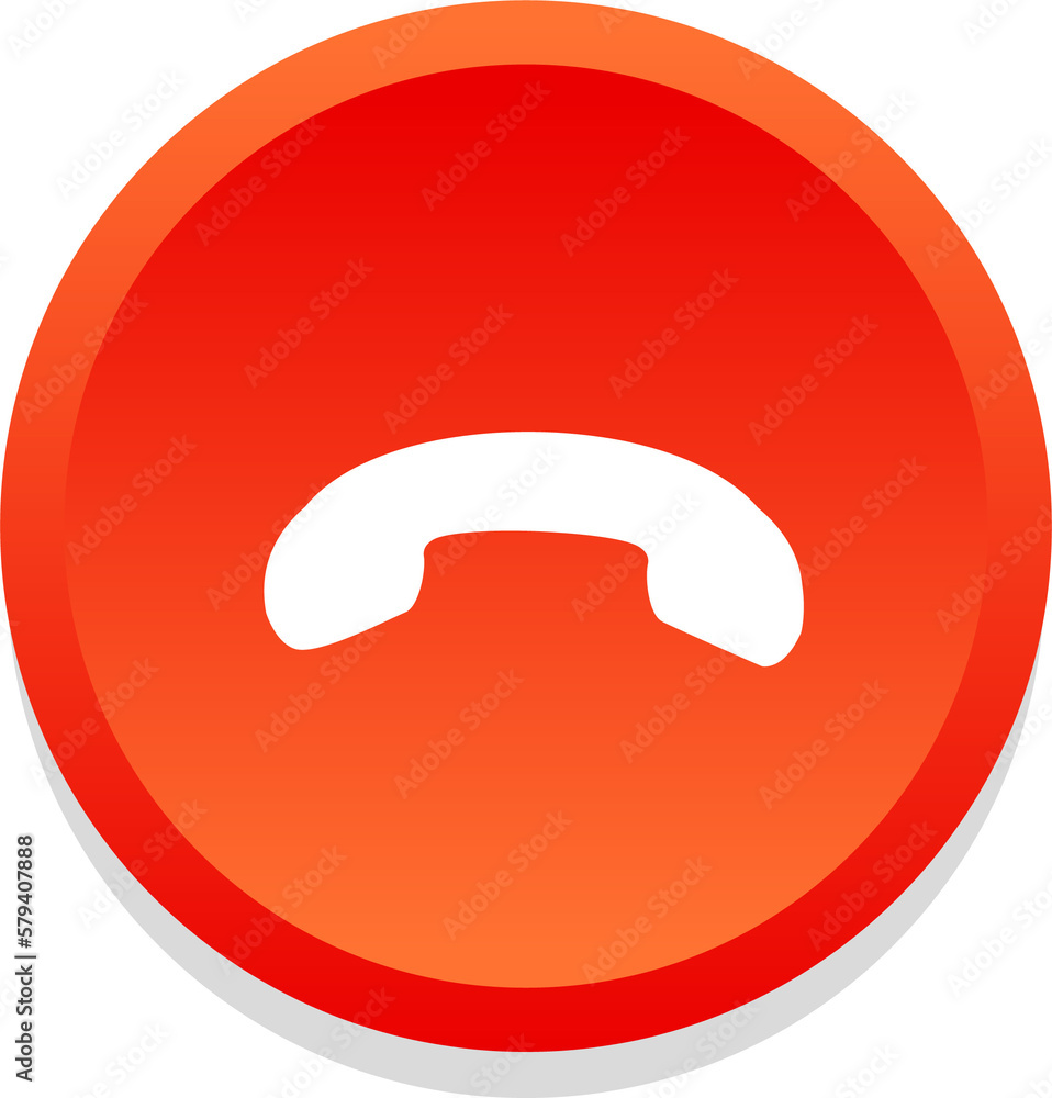 Aufkleber incoming phone call screen user interface icon .for website and mobile apps