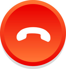 Incoming Phone Call Screen User Interface icon .For website and mobile apps