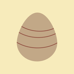 Happy Easter egg illustration