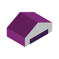 3d house icon PNG image with transparent background