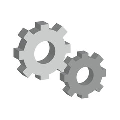 gear icon png image with transparent background