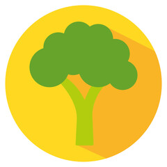 Broccoli icon PNG image with transparent background
