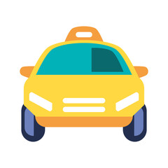Obraz premium png image of taxi icon with transparent background