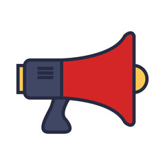 png image of megaphone icon with transparent background