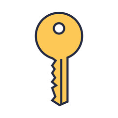 key icon png image with transparent background