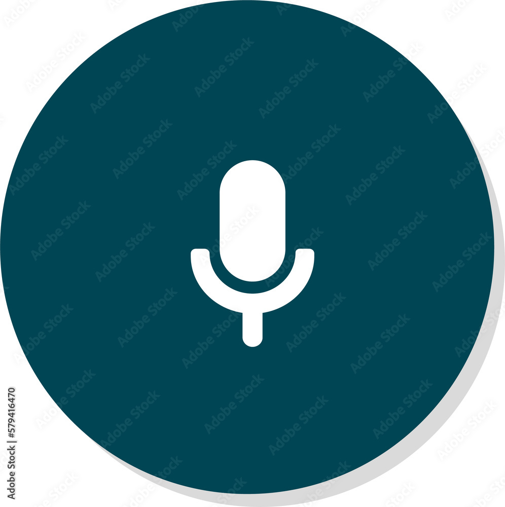 Poster microphone vector set. for website and mobile apps