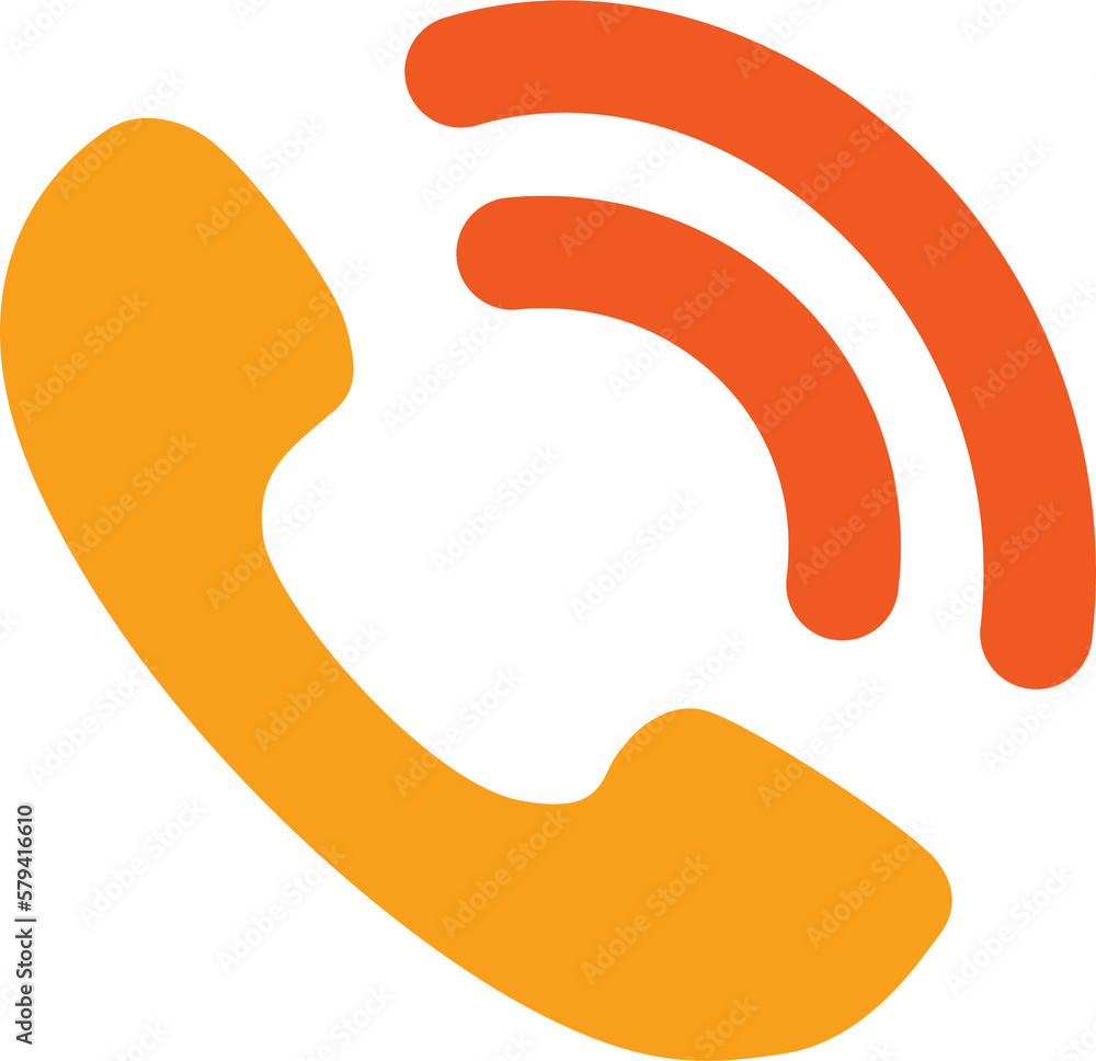 Poster prohibited call icon for ui design and web applications