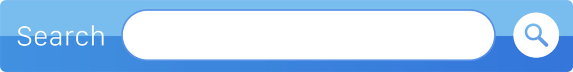 Fototapeta premium Search Bar for ui design and web site.