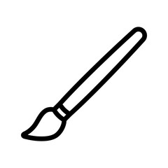 Paint brush icon. sign for mobile concept and web design. vector illustration