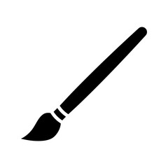 Paint brush icon. sign for mobile concept and web design. vector illustration