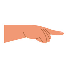 hand indexing gesture