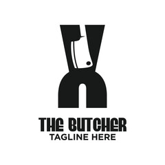 Letter X Butcher Logo Design Template Inspiration, Vector Illustration.