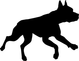 Dog Silhouette Pet Animal