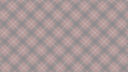 Dark pink and white diagonal checkered seamless pattern as a background