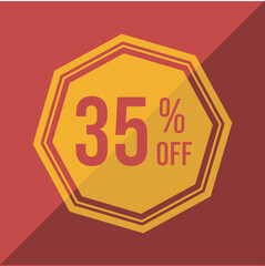 % off promotion discount banner for general stores