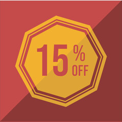 % off promotion discount banner for general stores