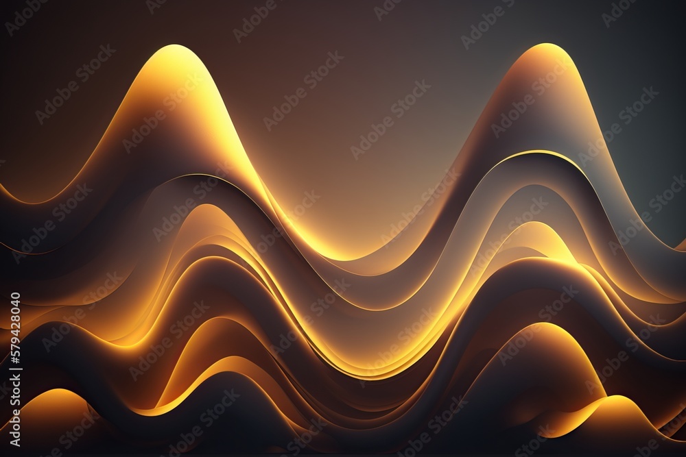 Poster a captivating display of light and shadow in motion - generative ai