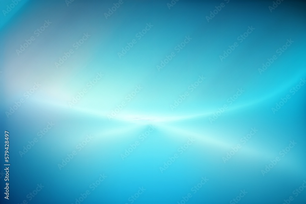 Poster create a calming atmosphere with a blue gradient background - generative ai