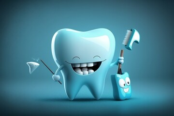 Recognizing the importance of oral health on International Dentist Day - Generative AI