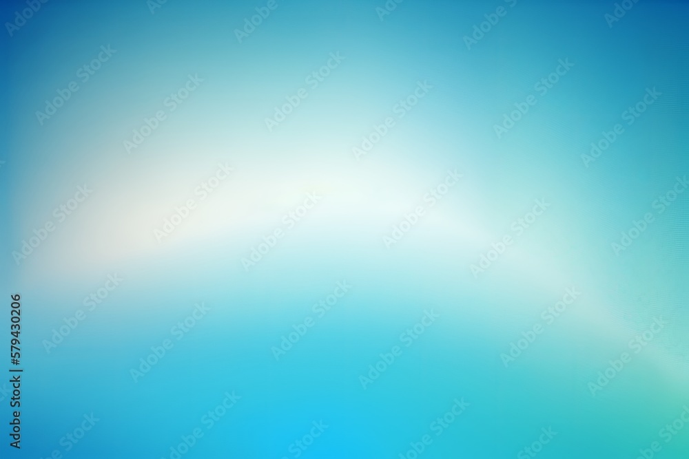 Poster soothing light blue gradient background for a calming effect - generative ai