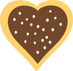 Heaet shaped cookie