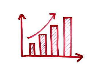 A diagram is drawn on a white background with a marker.