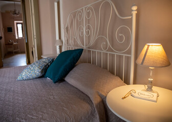 bedroom with bed