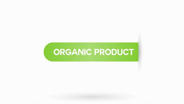 Organic Label animation