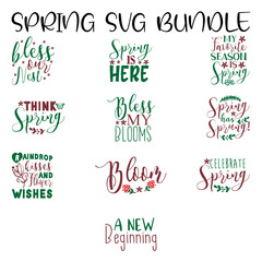 Spring SVG Bundle