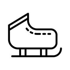 icon Christmas, winter, editable file vector and color