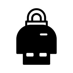 icon Christmas, winter, editable file vector and color