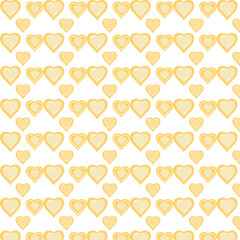 heart shaped cookies pattern