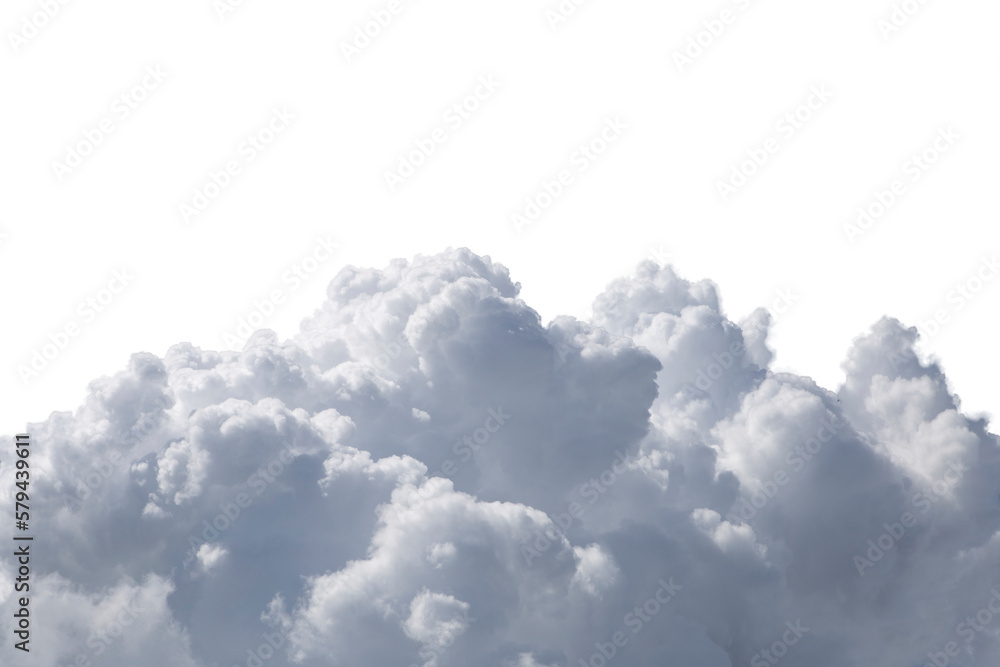 Wall mural clouds isolated . save with clipping path.