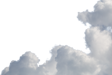 Clouds isolated . Save with clipping path.