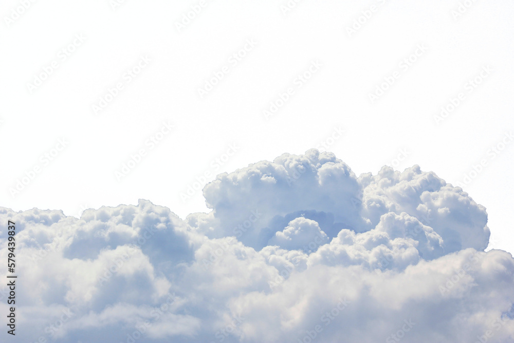 Wall mural clouds isolated . save with clipping path.