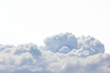 Clouds isolated . Save with clipping path.