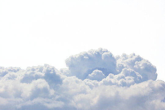 Clouds isolated . Save with clipping path.