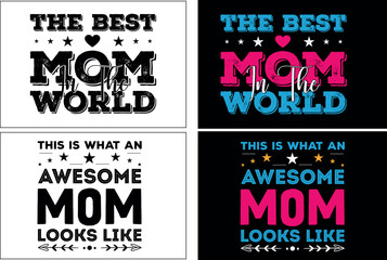 
Mom  typography t shirt  bundle or mothers day  t shirt  bundle

