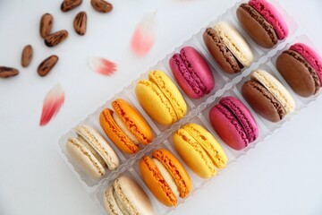 French macaron sweets