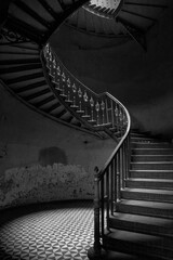 Historic staircase. - 579447047