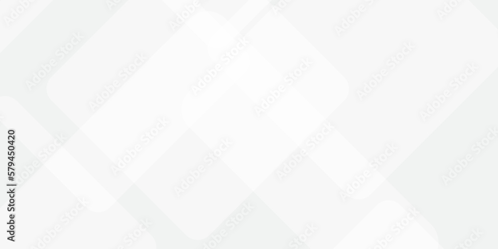Poster abstract white and grey geometric overlapping square pattern, design of technology banner background
