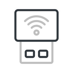 Usb Adapter icon. sign for mobile concept and web design. vector illustration