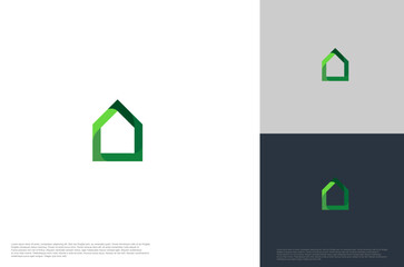 house icon Usable for Real Estate, Construction, Architecture, Building and real estate company. Vector logo design template