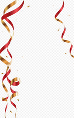 Burgundy and Golden Spiral Christmas Vector