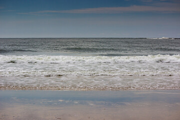 beach and waves