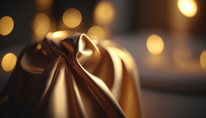 Close-up silk, elegance, luxury, background